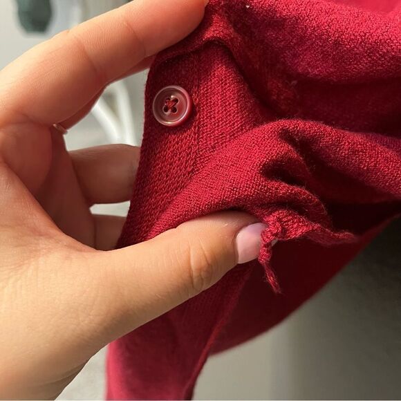 J. Jill One Size Bat Sleeve, Poncho, Cape, Merino Wool Blend Tunic Sweater Top - Picture 7 of 10